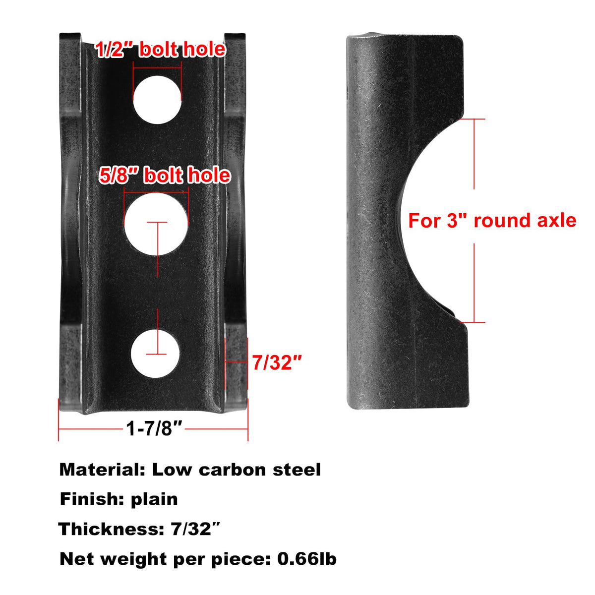 GBGS close-up of 5/8 and 1/2 inch holes showing precise hole pattern benefit