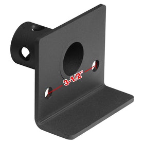 GBGS mount plate installed on camper tongue demonstrating stable jack mounting and ease