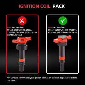 GBTAD ignition coil close-up highlighting robust potting and improved conductivity benefit