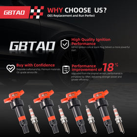 GBTAD close-up of coil pack electrical connector illustrating secure OEM-style connection