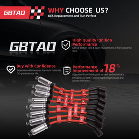 GBTAD spark plug wires harness detail highlighting copper conductor and routing durability