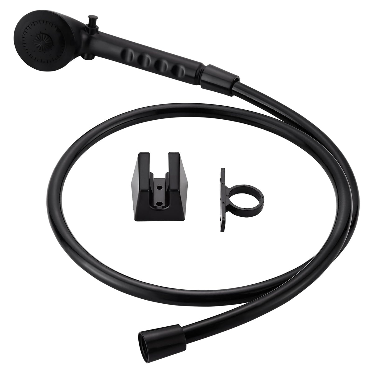 gcbcrit matte black shower kit front view showing kit benefits