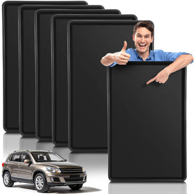 GCCSJ front view of six oil drip pans showing size and containment benefit