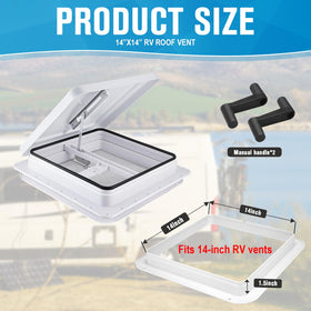 GDDGHS side profile showing flange for secure roof mounting and sealing