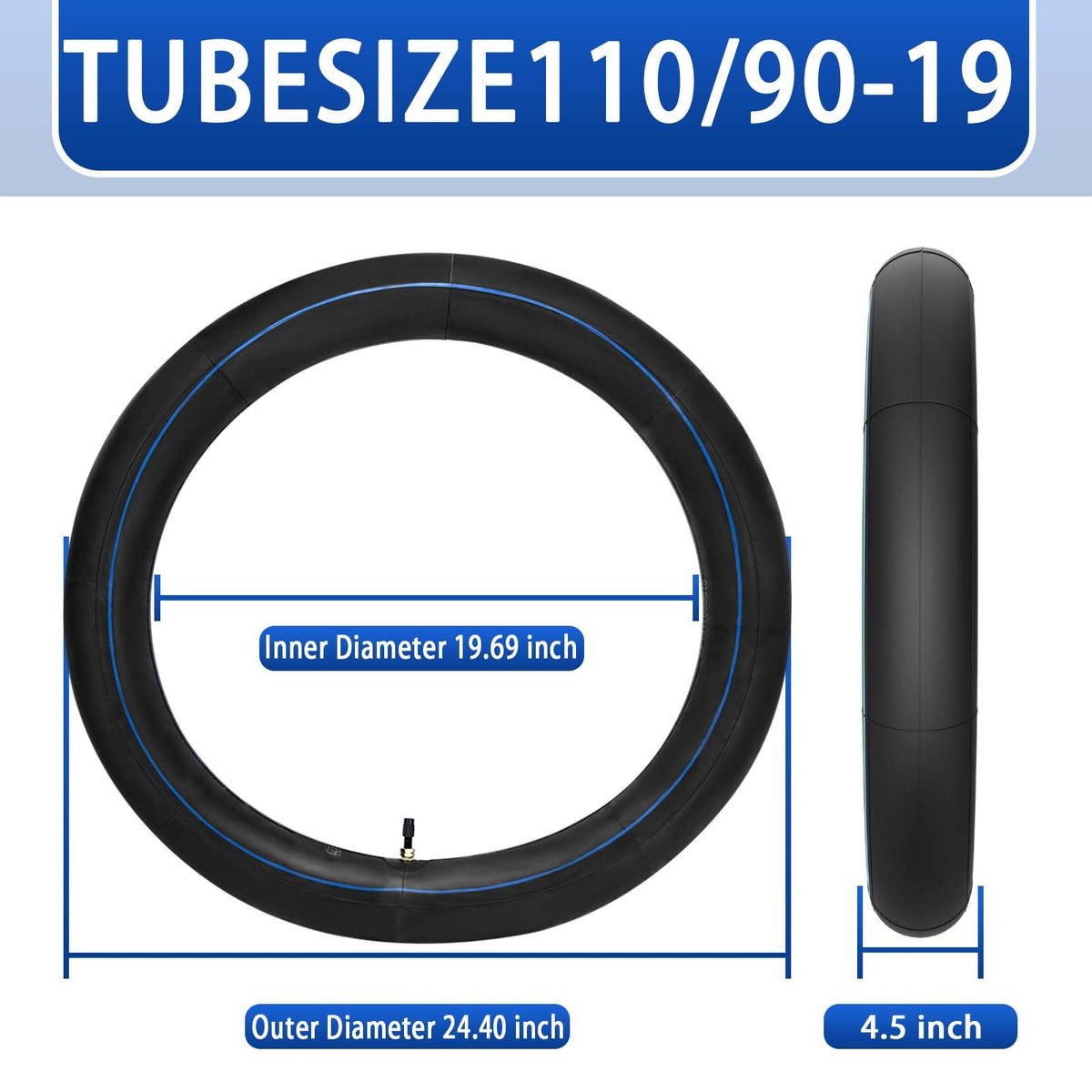 GDHSWJ profile showing 3mm butyl thickness for improved puncture protection