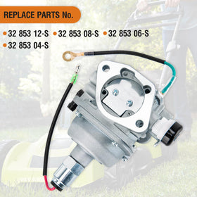 GDLIN carburetor fuel pump detail illustrating pump assembly for steady fuel delivery