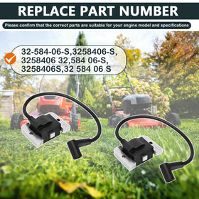 GDLIN coil mounting holes and label for simple alignment and part ID