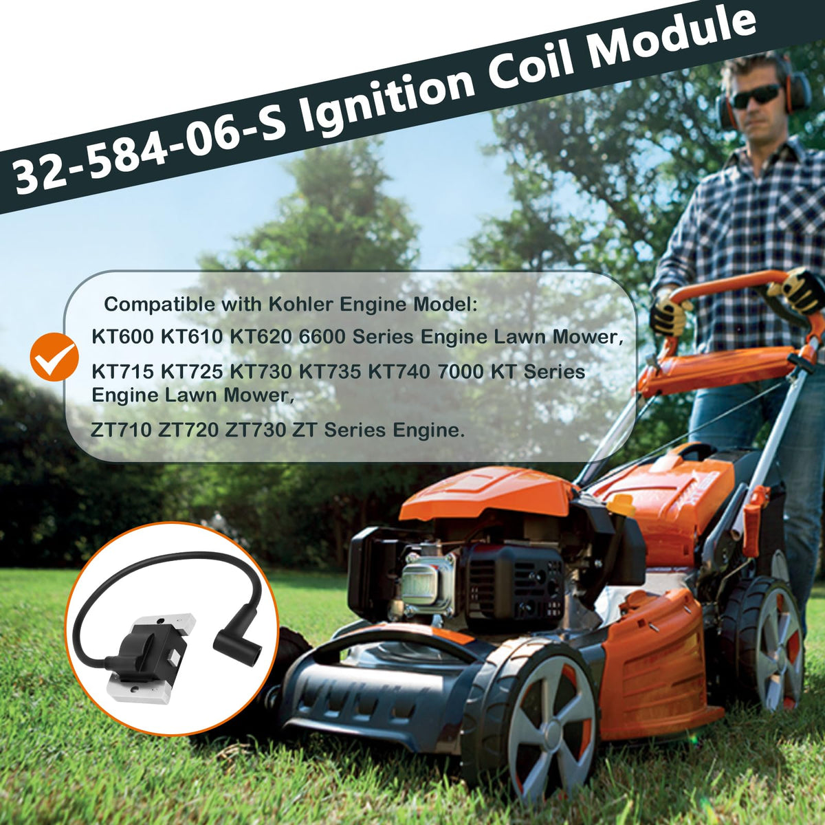 GDLIN coil waterproof seal close-up showing IP66 protection benefits