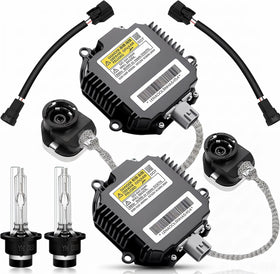 GDMOTUPART front packaging showing complete HID ballast kit, ready for installation