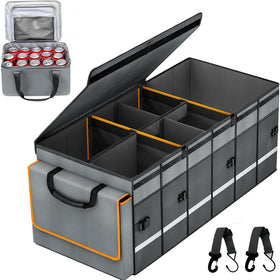 GDNasist front view showing compartments and durable construction for organized storage