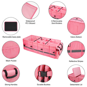 GDNasist installed in a car trunk keeping groceries secure and minimizing movement