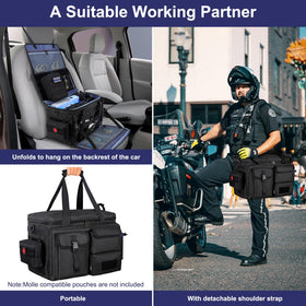 GDNasist bag with reinforced handles and removable shoulder strap