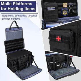 GDNasist close-up of Molle webbing and hook-panel for modular pouches