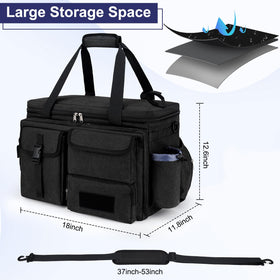 GDNasist bag secured to vehicle seat back for immediate gear access