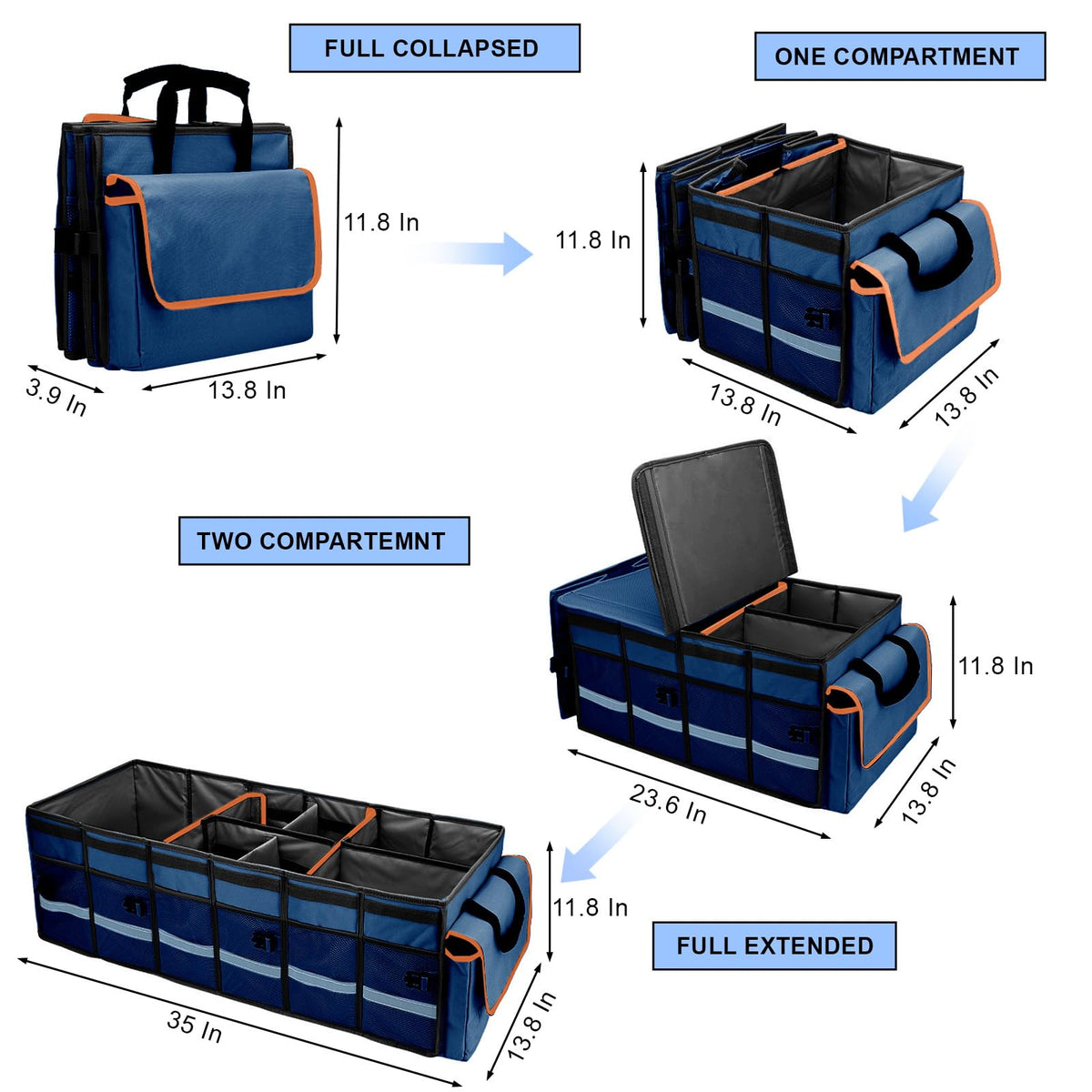 GDNasist removable insulated cooler bag carried by hand for convenience