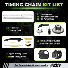 GDO kit installed on engine showing correct fit and improved timing reliability