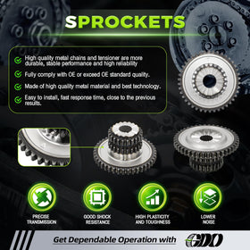 GDO parts next to hand tools showing scale and easy workshop identification
