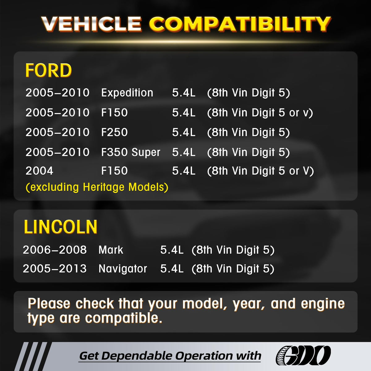 GDO timing chains and guides laid flat highlighting durable construction benefit