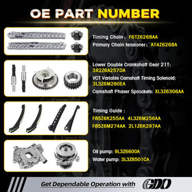 GDO water pump and oil pump assembly demonstrating upgraded cooling and oil flow