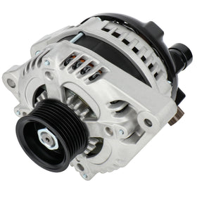 GDSMOTU alternator front view showing mounting points and clean finish for easy fit