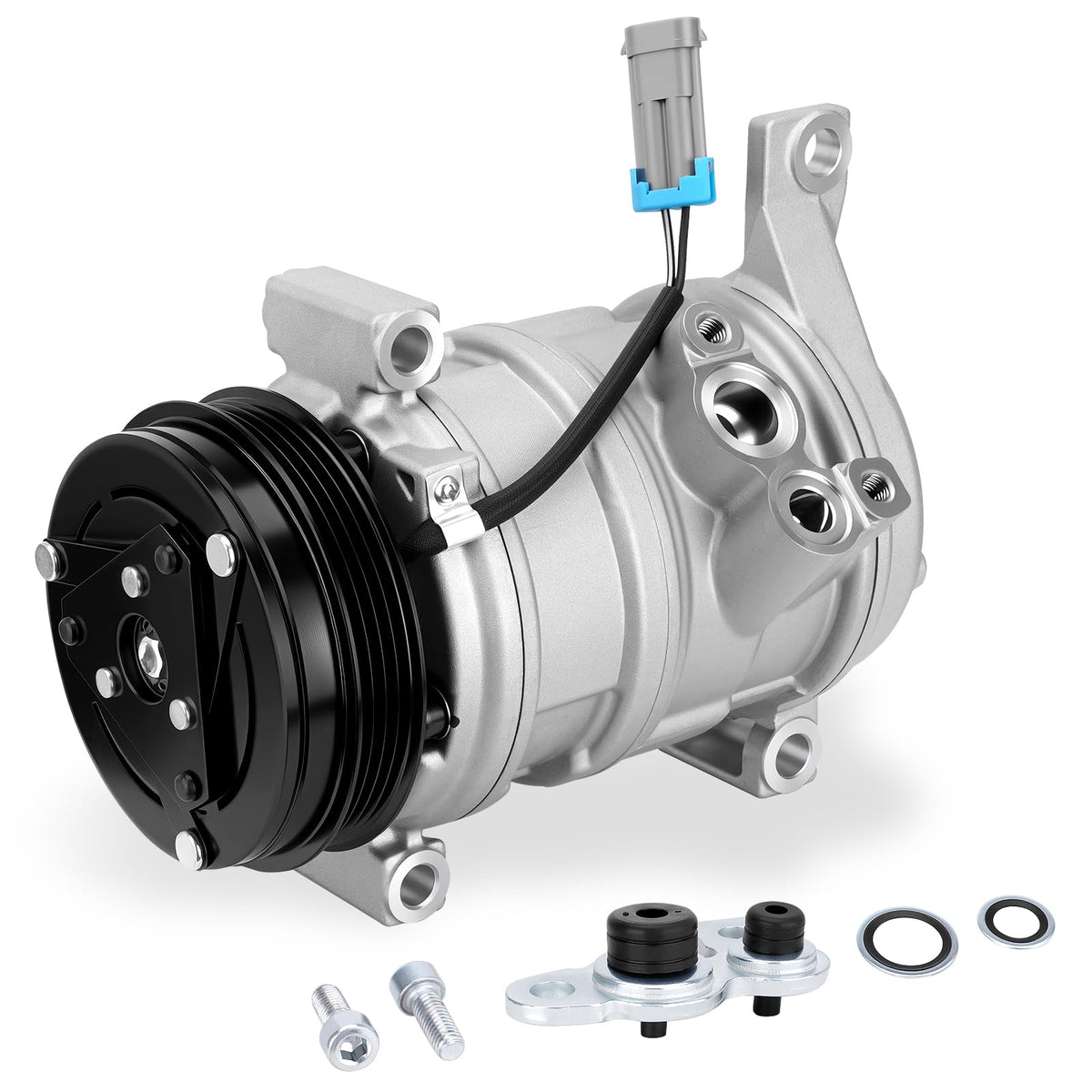 GDUKOP compressor front view showing compact design and direct-fit advantage