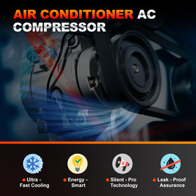 GDUKOP compressor installed in engine bay demonstrating correct fitment