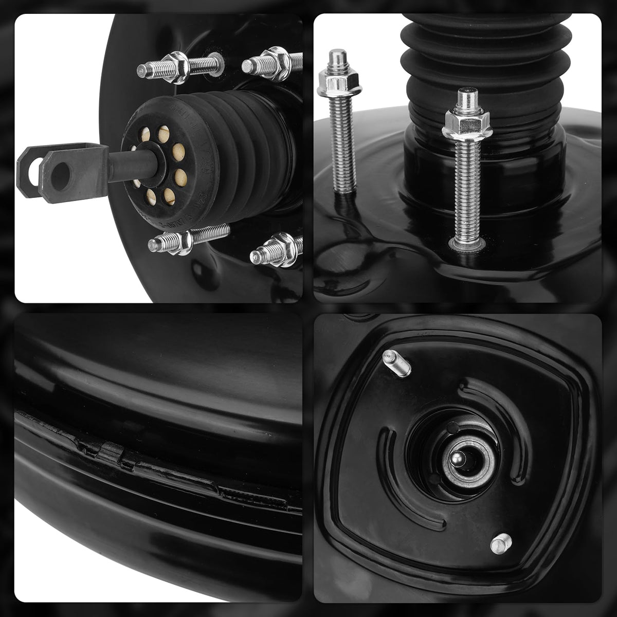 GDUKOP packaged brake booster with label showing safe shipping and correct part