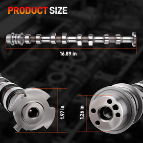 GDUKOP camshaft on workbench suggesting ready-to-install convenience