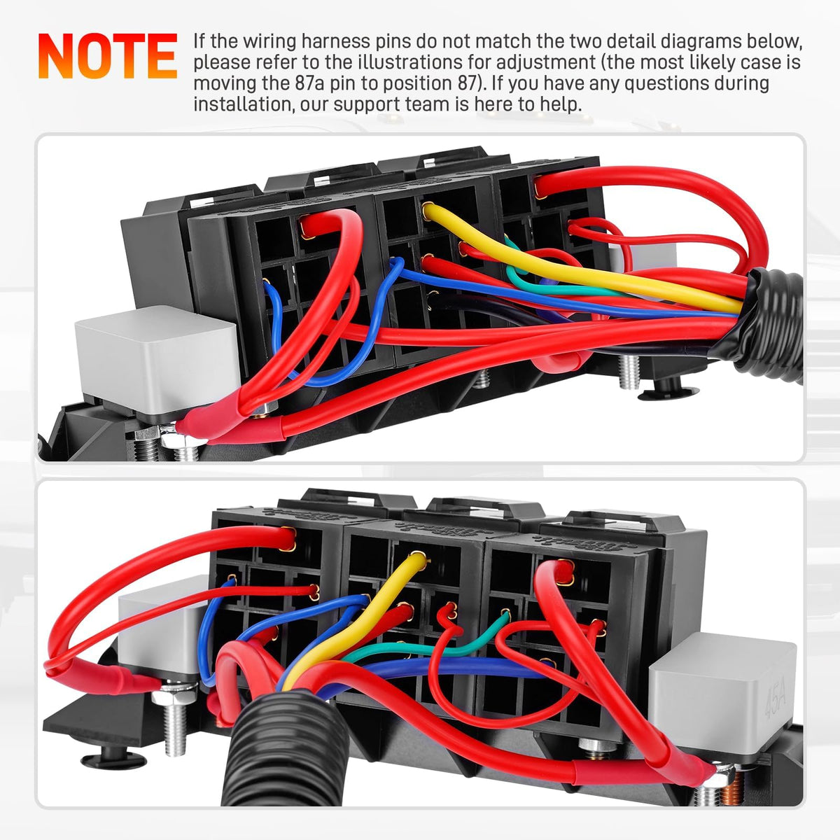 GDUKOP labeled wiring diagram image to simplify correct installation