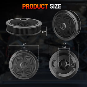 GDUKOP engine bay scale comparison demonstrating low-profile fit and clearance