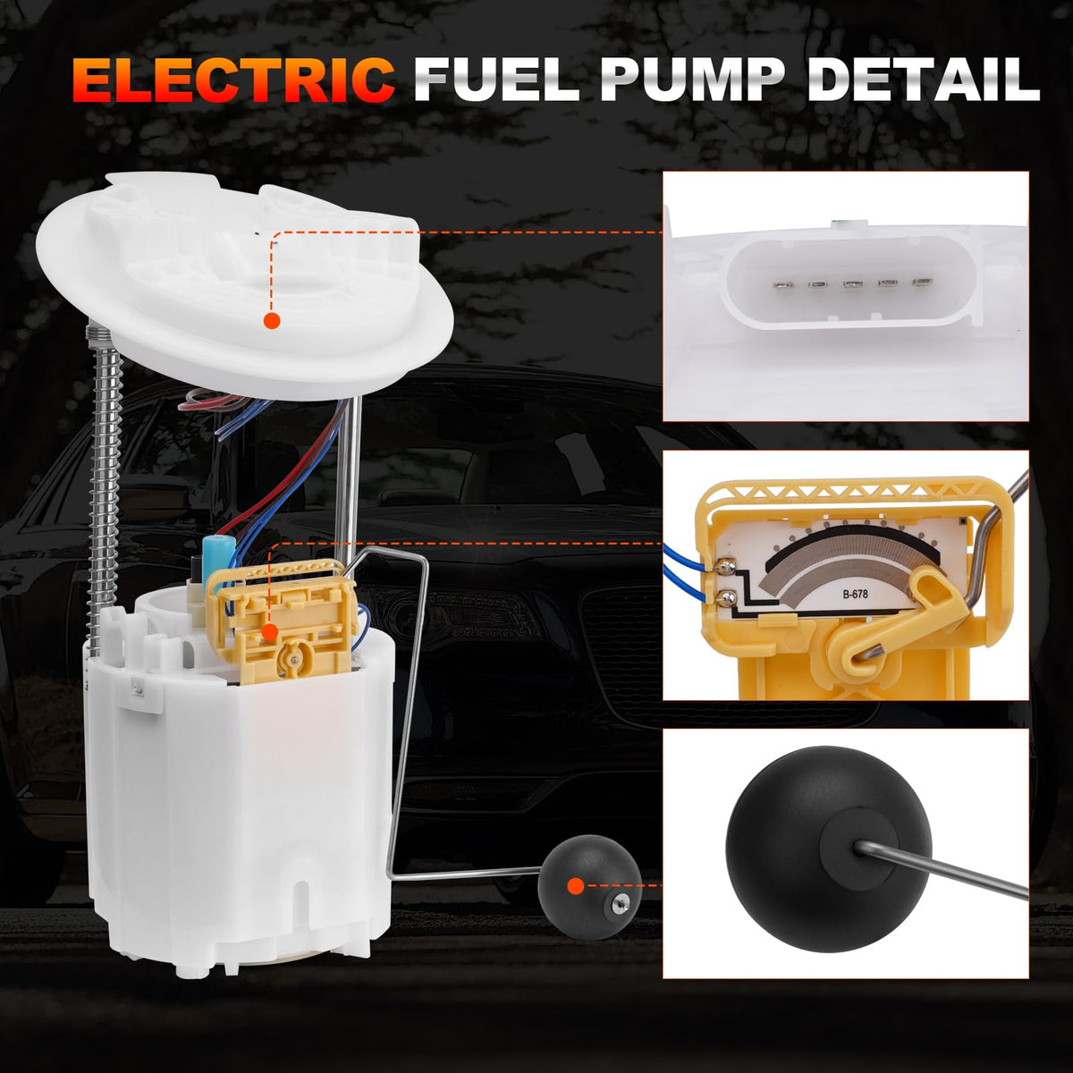 GDUKOP installed in fuel tank demonstrating correct orientation and simplified replacement