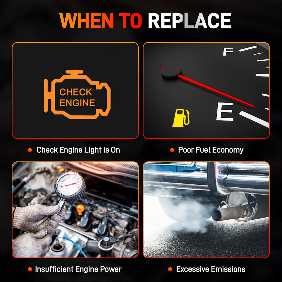 Mechanic replacing GDUKOP sensor illustrating straightforward plug-and-play installation