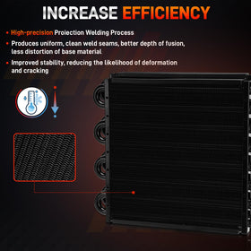 GDUKOP installed in front of radiator, illustrates improved transmission protection