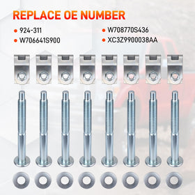 GDUKOP nut and washer arrangement highlighting corrosion-resistant finish benefit