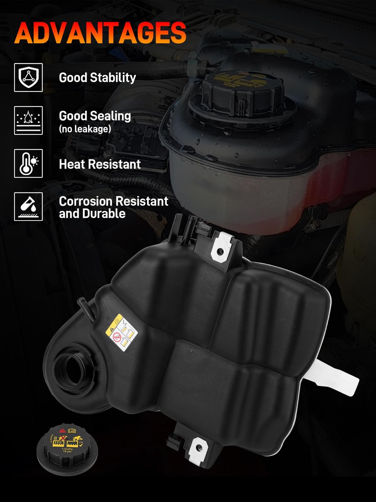 GDUKOP reservoir texture and material close-up for durability insight