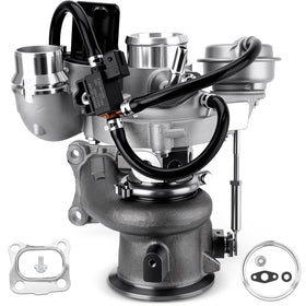 GDUKOP turbocharger front assembly showing complete unit and reliable fit