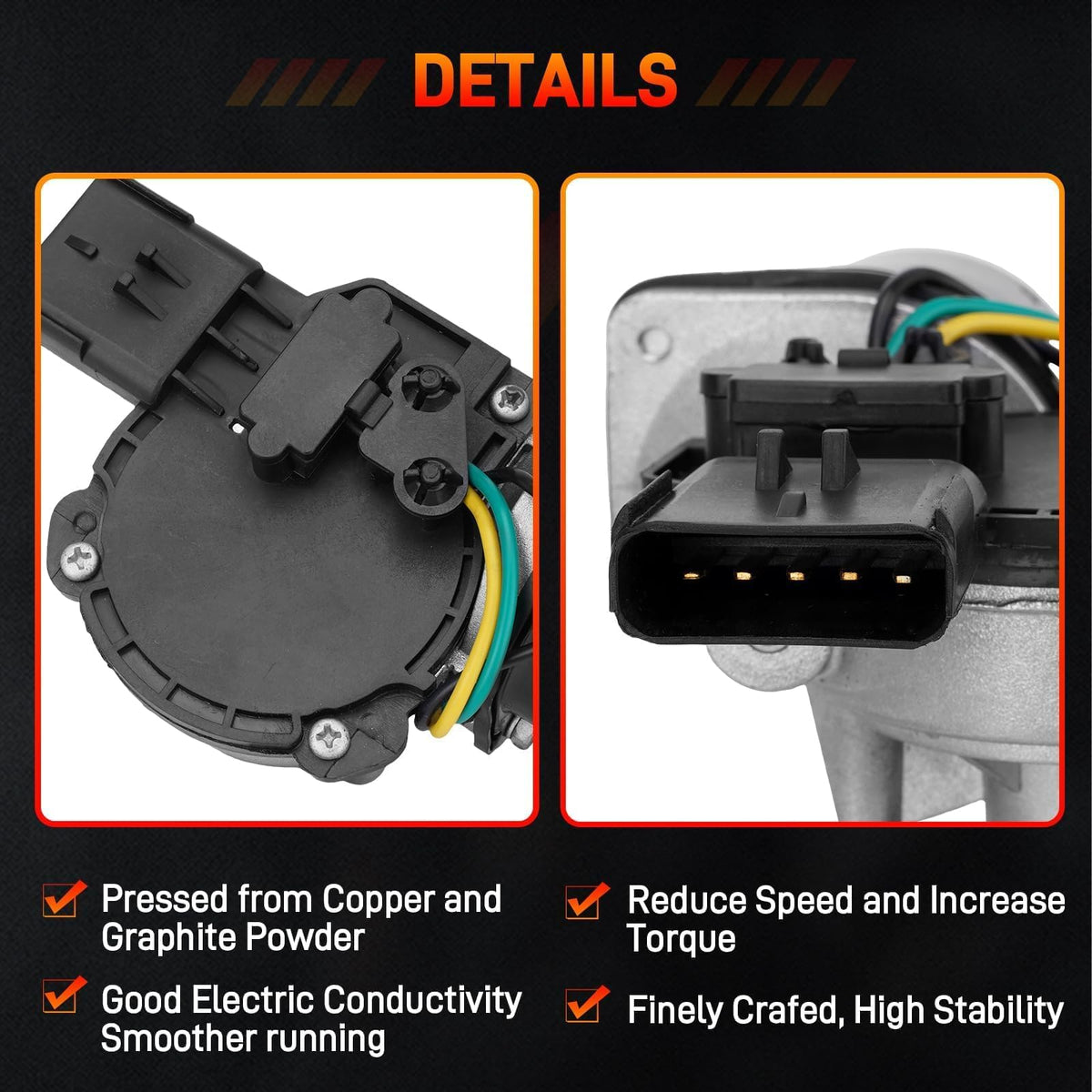 GDUKOP motor installed in Jeep cowl demonstrating direct-fit benefit