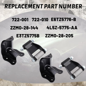Gdydi hanger bracket backside label showing clear OEM references benefit