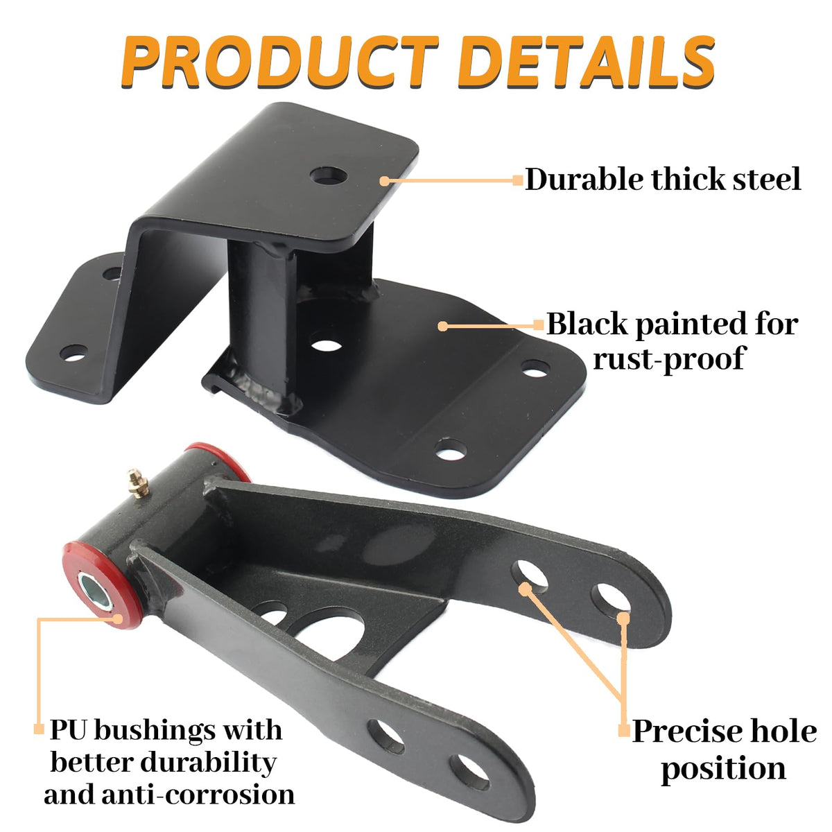 Gdydi hardware and contents layout with all included mounting parts