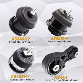 Gdydi rear motor mount close-up highlighting corrosion-resistant coating
