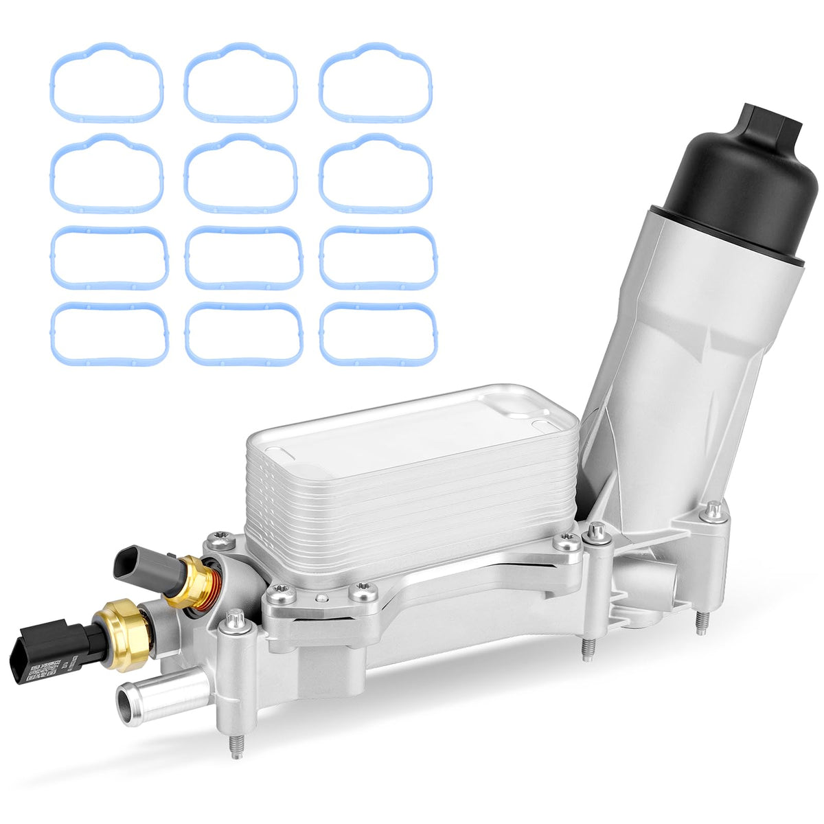 GEARFLEX front assembly view showing durable aluminum construction and improved fit