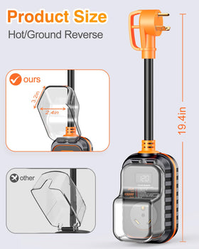 GEARGO held in hand to show compact size and portability benefits