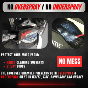 Gearhead Zone crud brush bristles cleaning chain grime efficiently