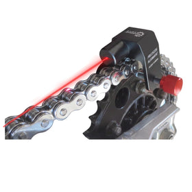 Gearhead Zone front view of alignment tool showing compact, durable design for accurate setups