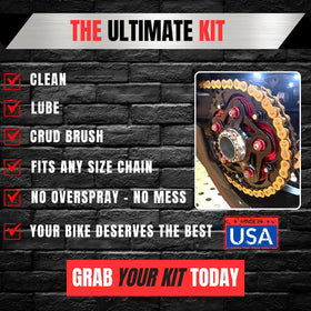 Gearhead Zone cleaning sprocket teeth removing stubborn dirt