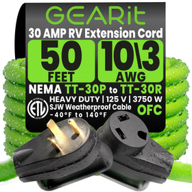 GEARit front view showing TT-30P and TT-30R connectors for secure connection