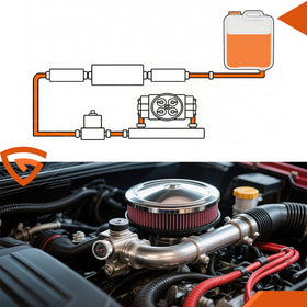 GEARLAST regulator next to ruler showing compact size and easy mounting advantage