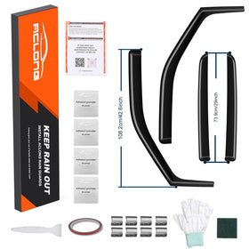 GEARMEISTER adhesive tape and degrease wipe kit for reliable tool-free installation