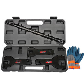 GEAROLL 43300 front layout showing all wrenches and handle for fast removal