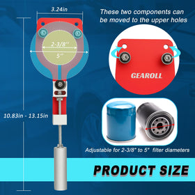 GEAROLL blade and stainless lead screw close-up, precise adjustment and durability